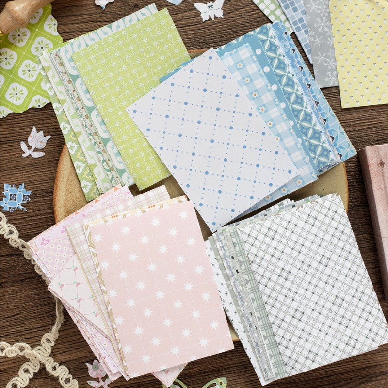 Christmas Throw Blanket - 1pack/200pcs Vintage Floral Plaid Background Paper