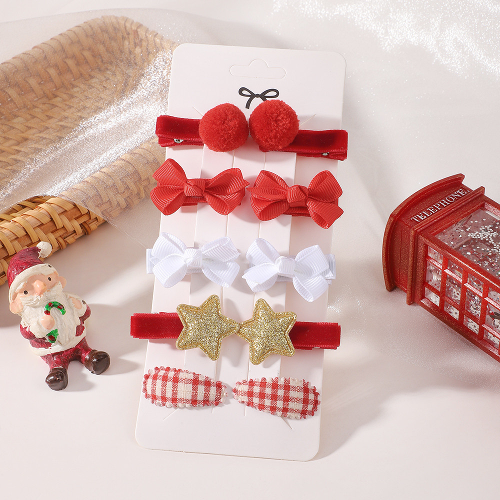 Holiday Kids Hair Pins 10Pcs C - đánh giá và giá Christmas Throw Blanket