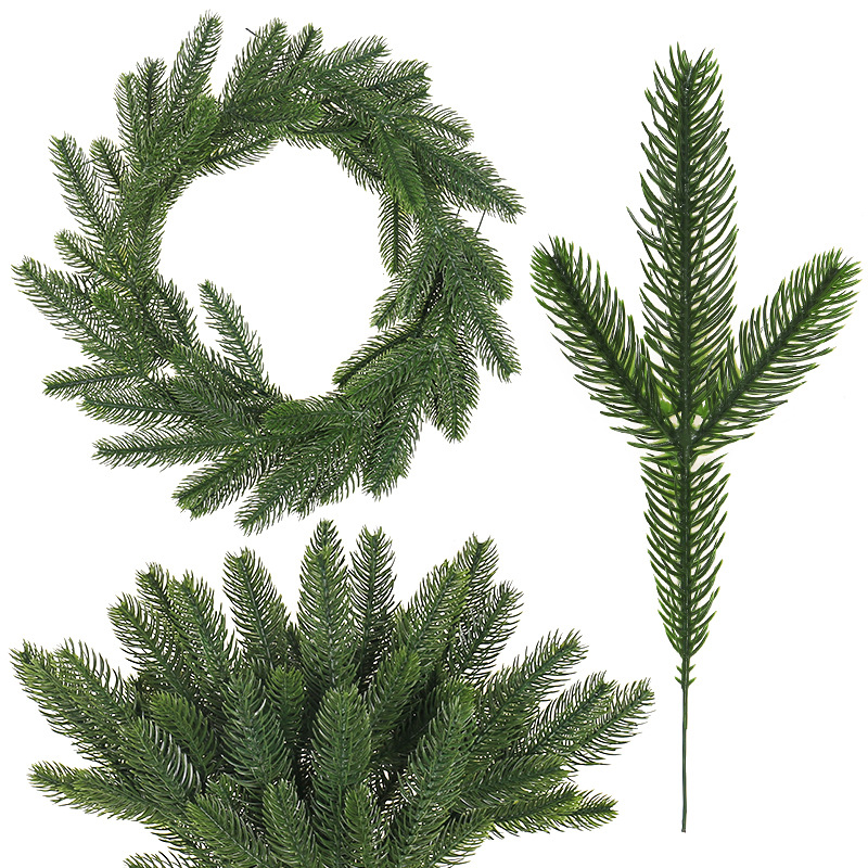Artificial Pine Branches, Fake - đánh giá và giá Christmas Wreath Fake