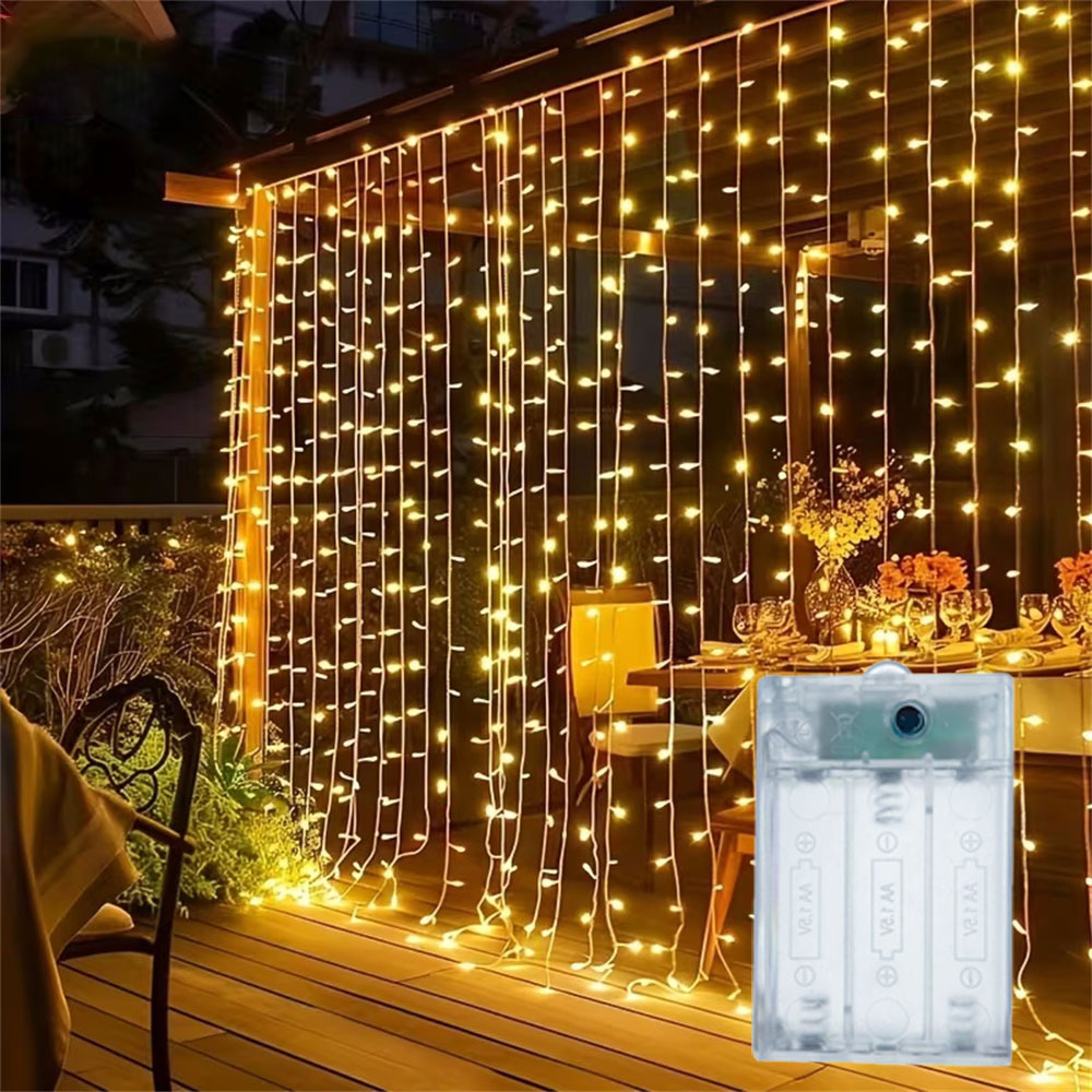 3/6m Curtain LED String Lights - đánh giá và giá Led Fairy String Lights
