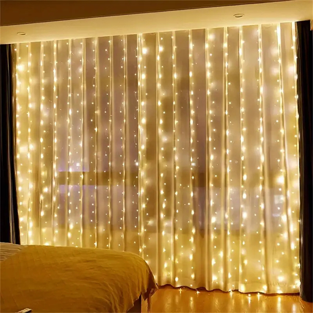 3/6m Curtain LED String Lights - đánh giá và giá Led Fairy String Lights