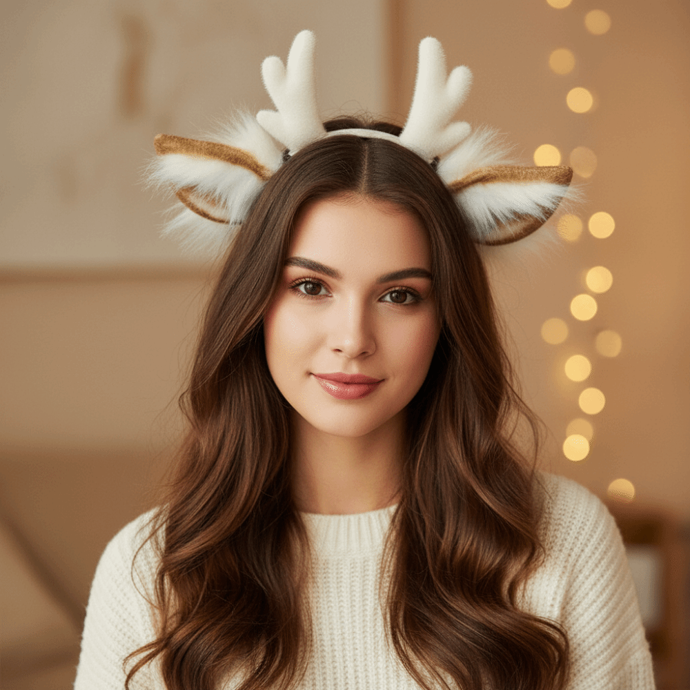 Antler Headband Handmade Simul - đánh giá và giá Reindeer Antlers Headband
