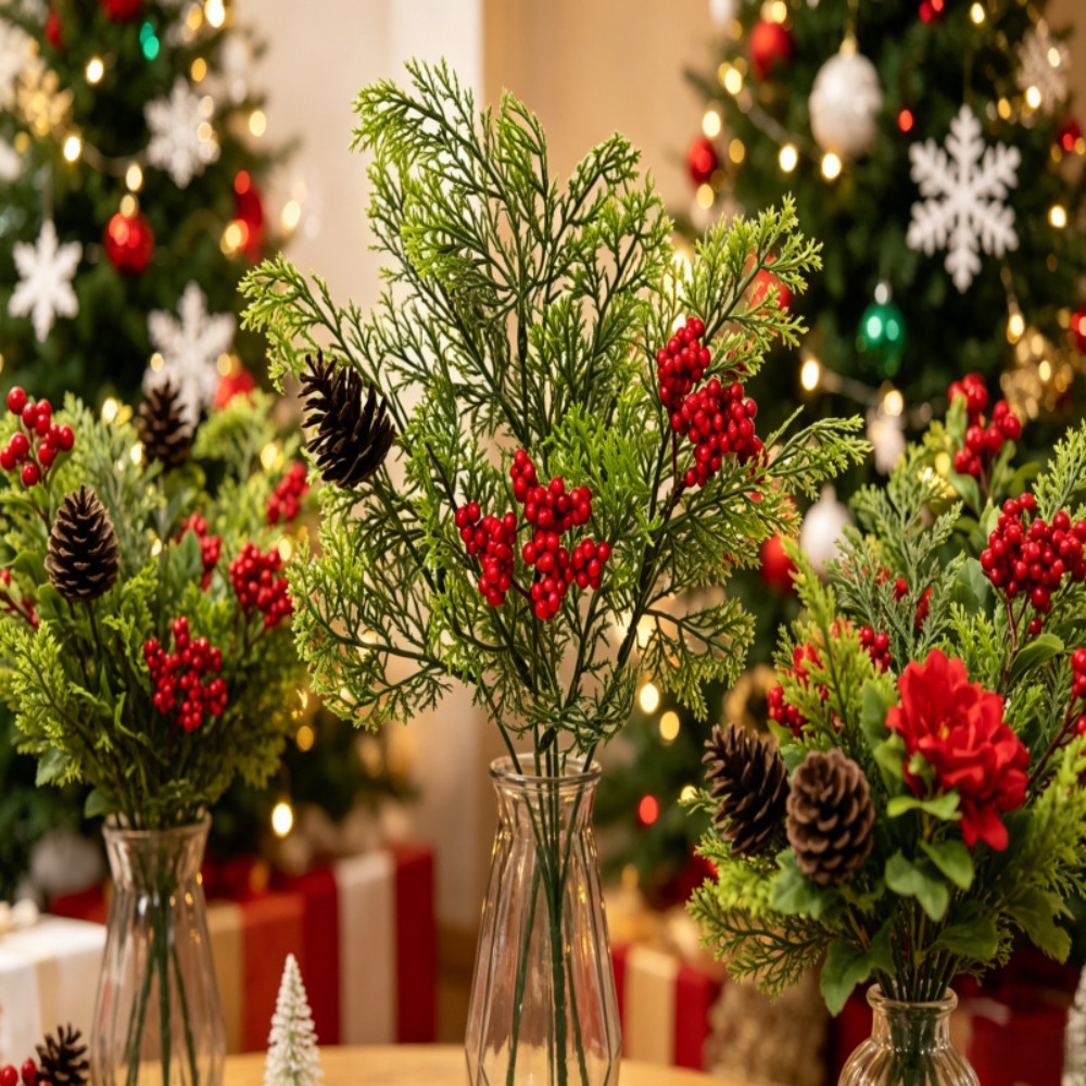 Artificial Christmas Greenery  - đánh giá và giá Christmas Tree Artificial