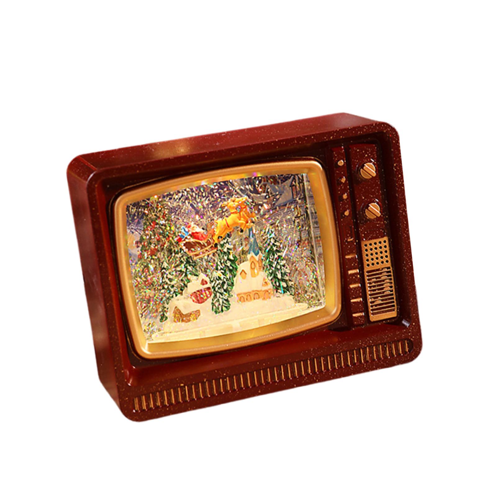 TV Shaped Music Light Lantern  - đánh giá và giá Snow Globe Musical