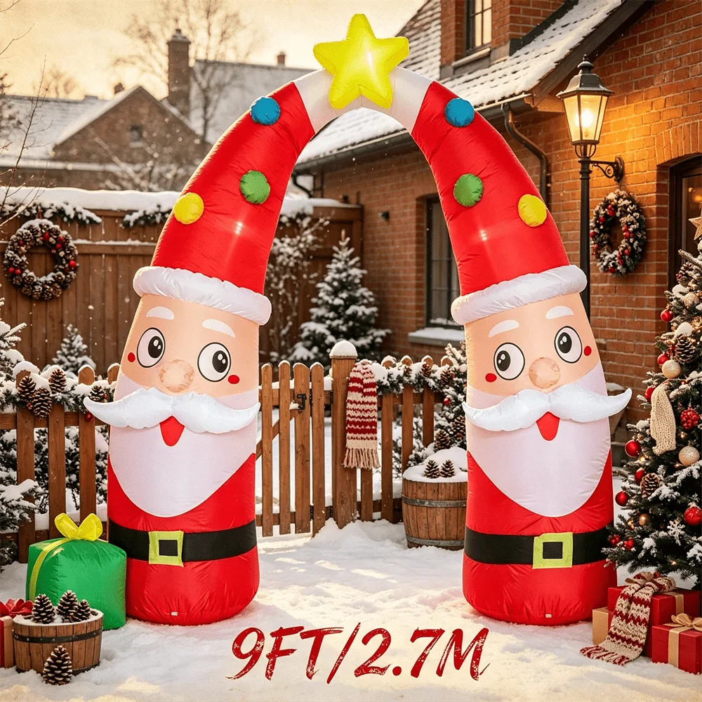 9FT/2.7M Christmas Inflatable  - đánh giá và giá Christmas Lights Outdoor