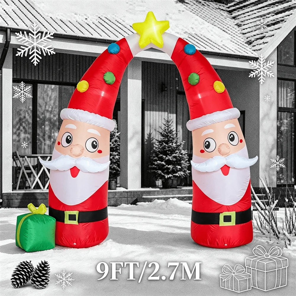 9FT/2.7M Christmas Inflatable  - đánh giá và giá Christmas Lights Outdoor