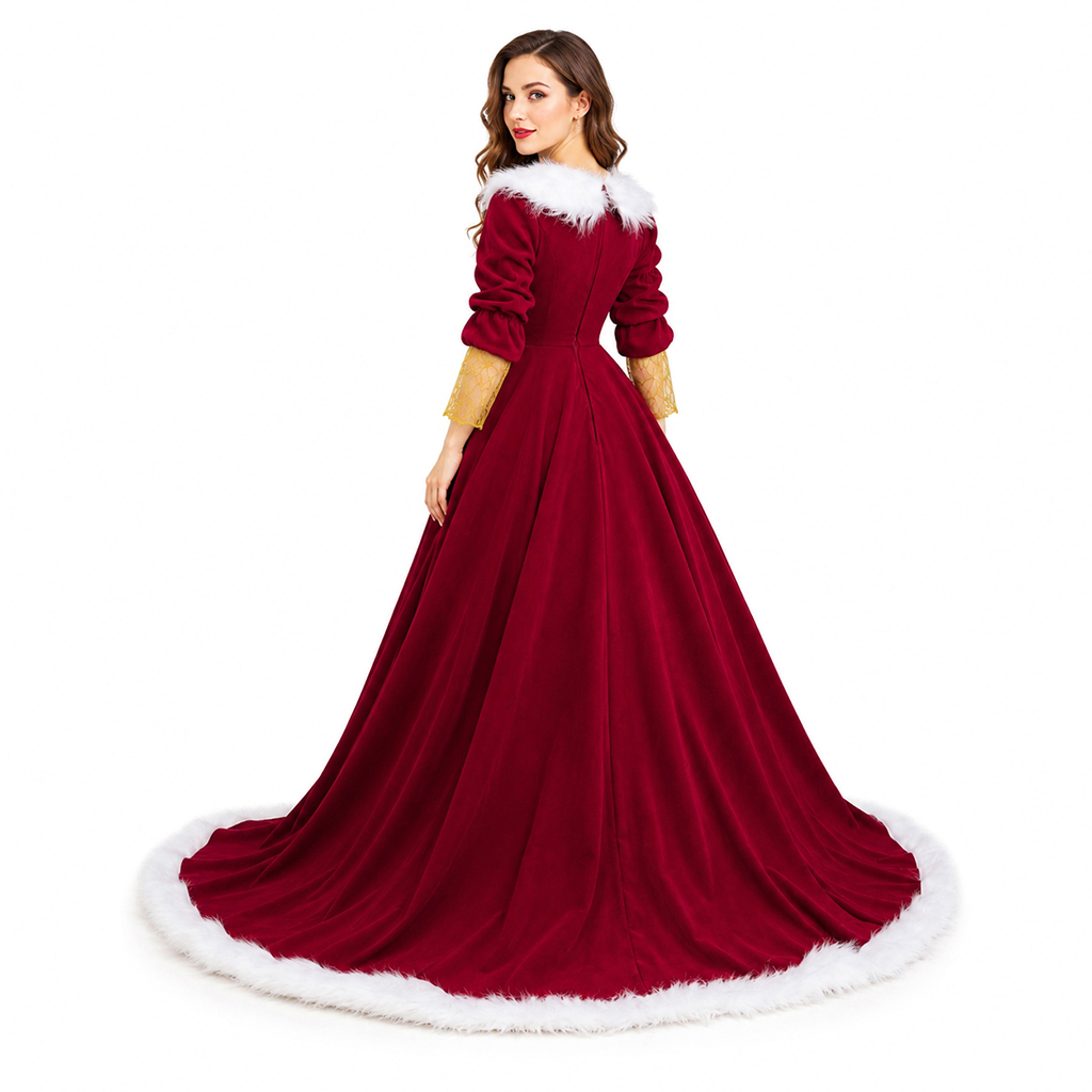 Deluxe Mrs Claus Costumes Adul - đánh giá và giá Ornament Ball Set