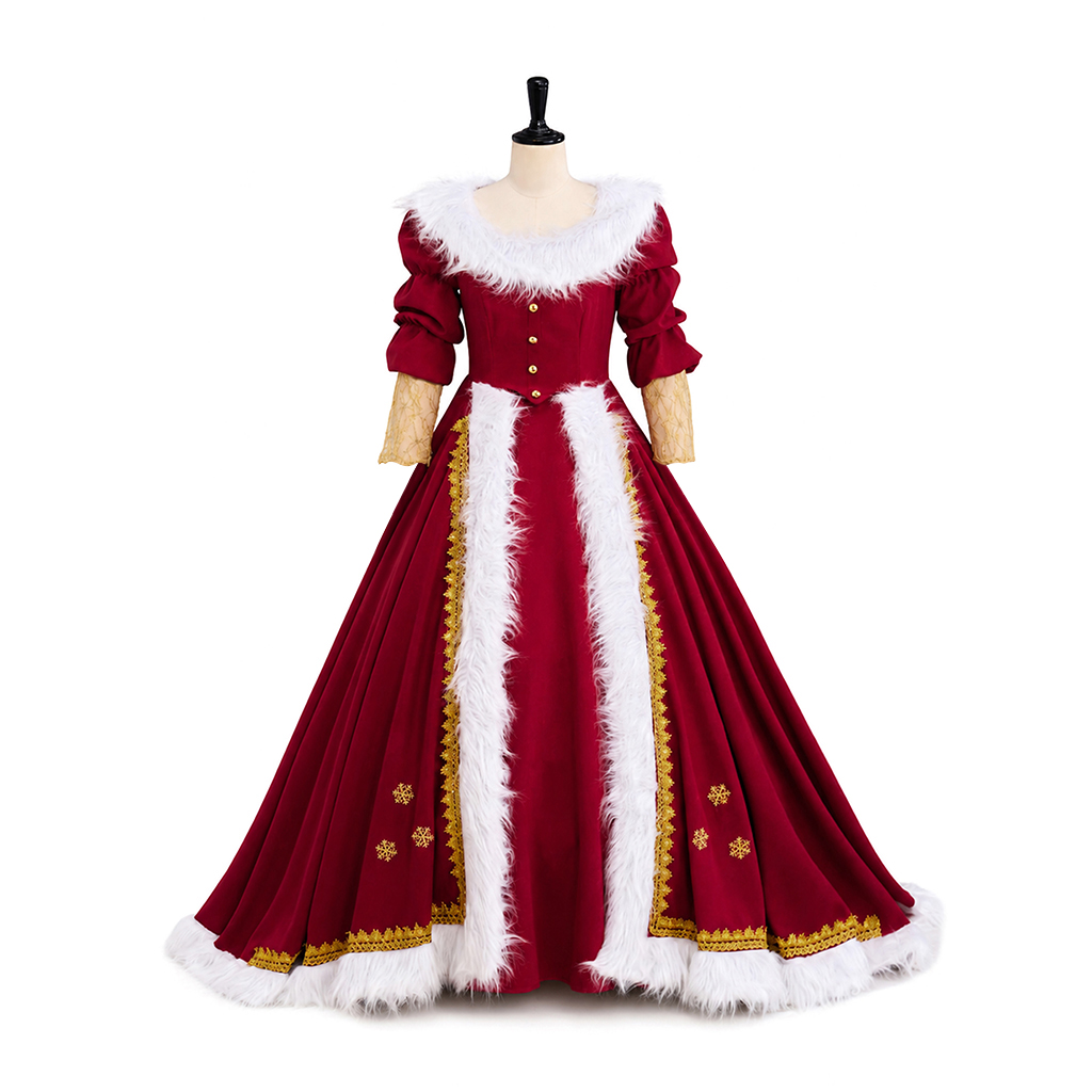 Deluxe Mrs Claus Costumes Adul - đánh giá và giá Ornament Ball Set