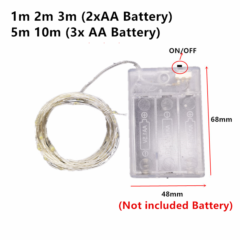 10M 5M 3M 2M Copper Wire LED T - đánh giá và giá Led Fairy String Lights
