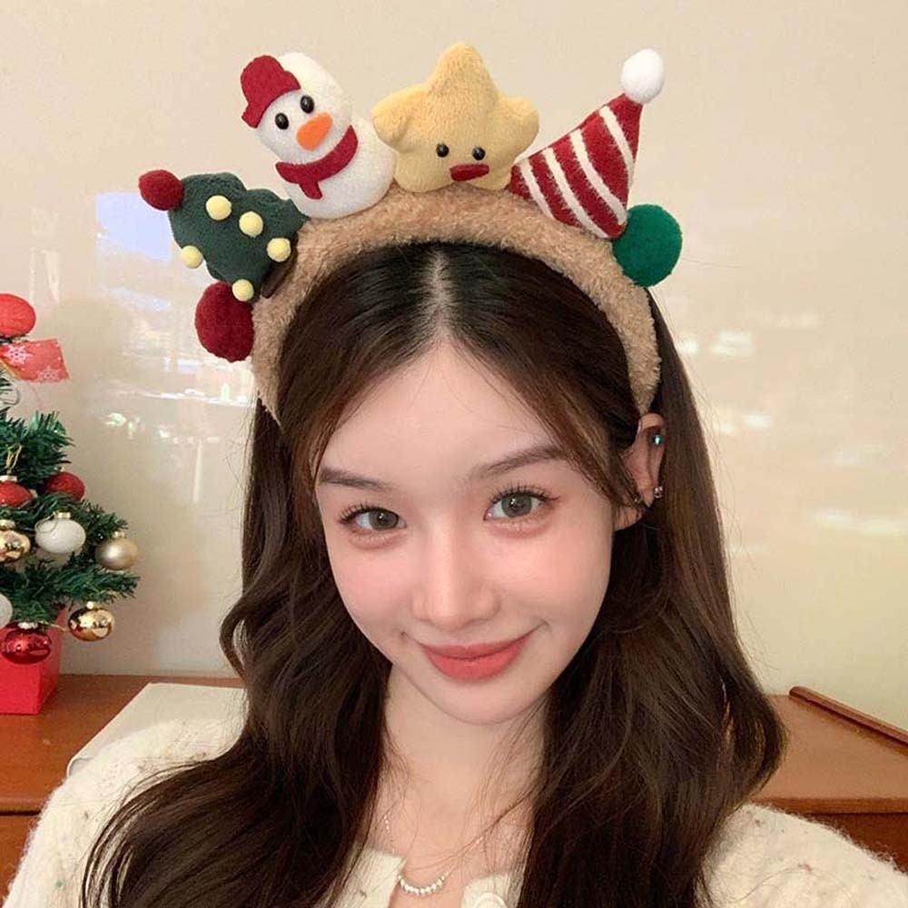 Plush Texture Christmas Headba - đánh giá và giá Reindeer Antlers Headband