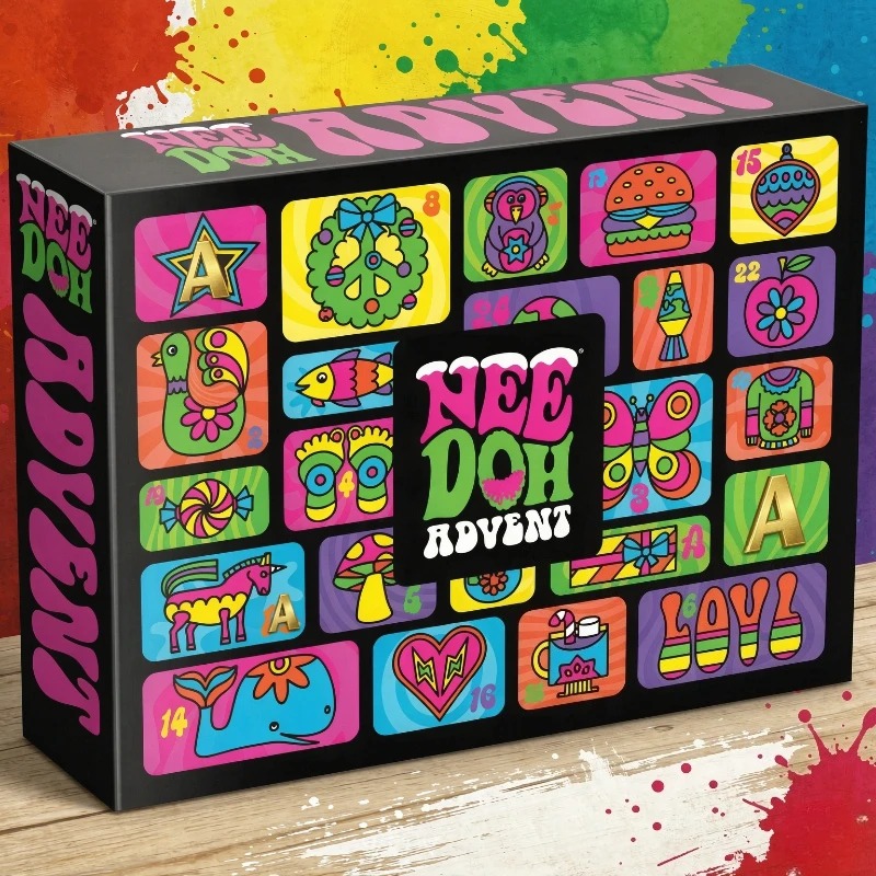 2026 NeeDoh Advent Calendar, 3 - đánh giá và giá Advent Calendar Gift