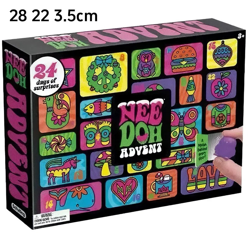 2026 NeeDoh Advent Calendar, 3 - đánh giá và giá Advent Calendar Gift