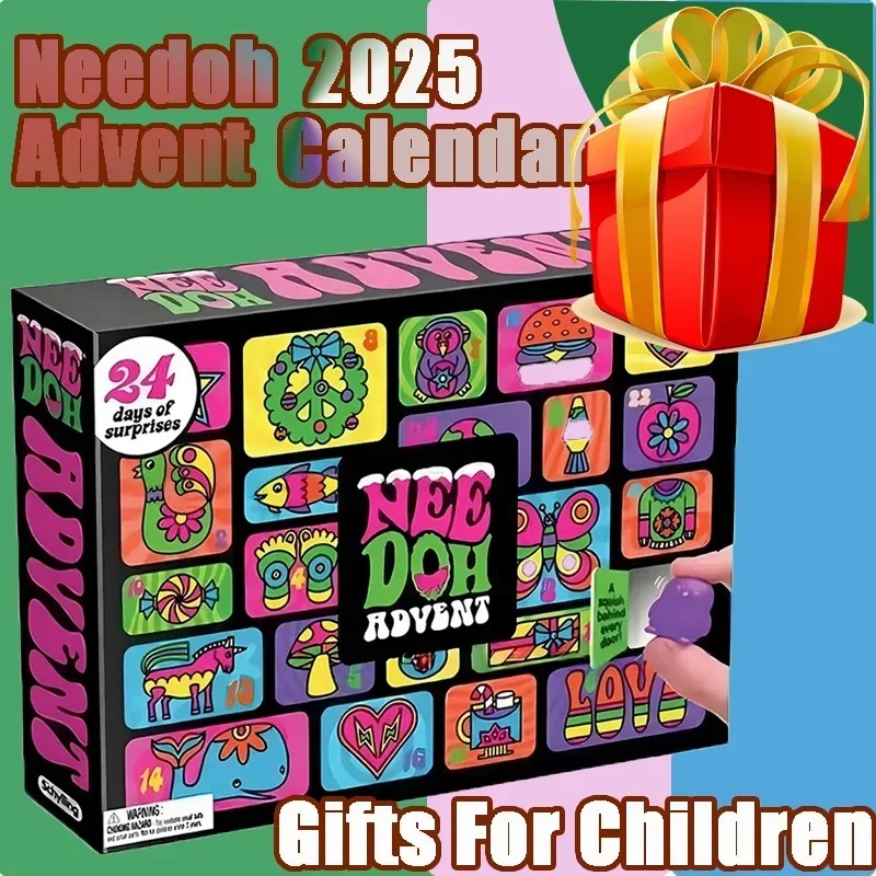 2026 NeeDoh Advent Calendar, 3 - đánh giá và giá Advent Calendar Gift