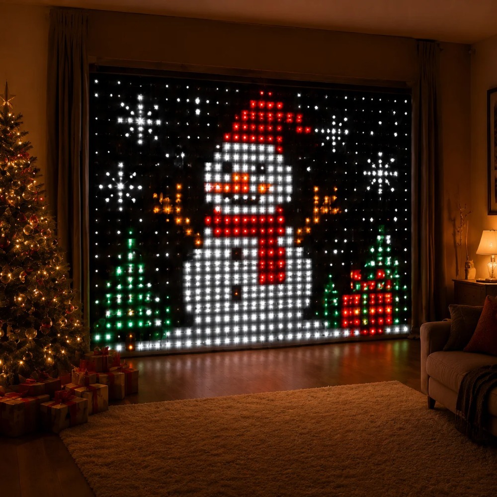 LED Pixel Curtain Lights Bluet - đánh giá và giá Led Fairy String Lights