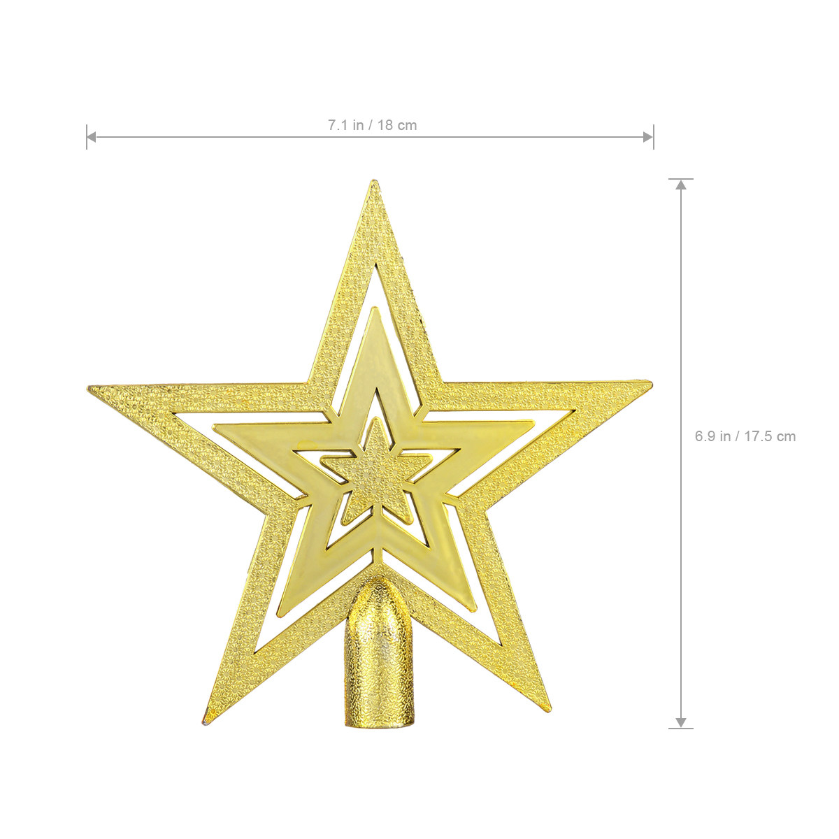 20Cm Christmas Star Topper Mad - đánh giá và giá Star Tree Topper