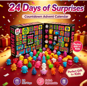 2026 NeeDoh Advent Calendar Gi - đánh giá và giá Advent Calendar Gift