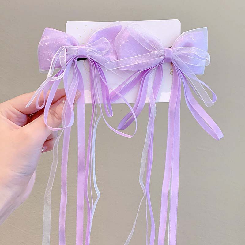 Girls Hair Bows Ribbon Clips 2 - đánh giá và giá Ribbon Bow Gift