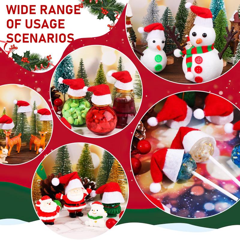 NEW 30 PCS Mini Christmas Sant - đánh giá và giá Santa Hat Plush