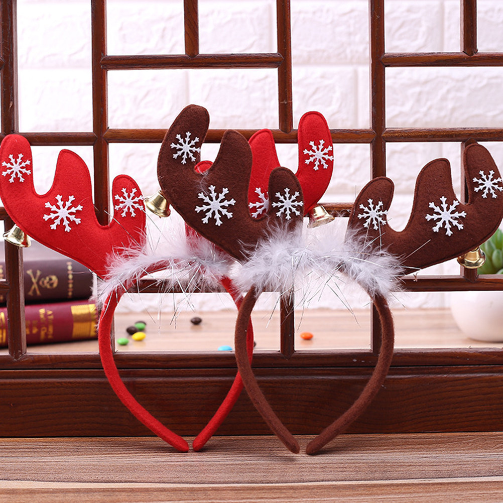 2Pcs Reindeer Antler Headband  - đánh giá và giá Reindeer Antlers Headband