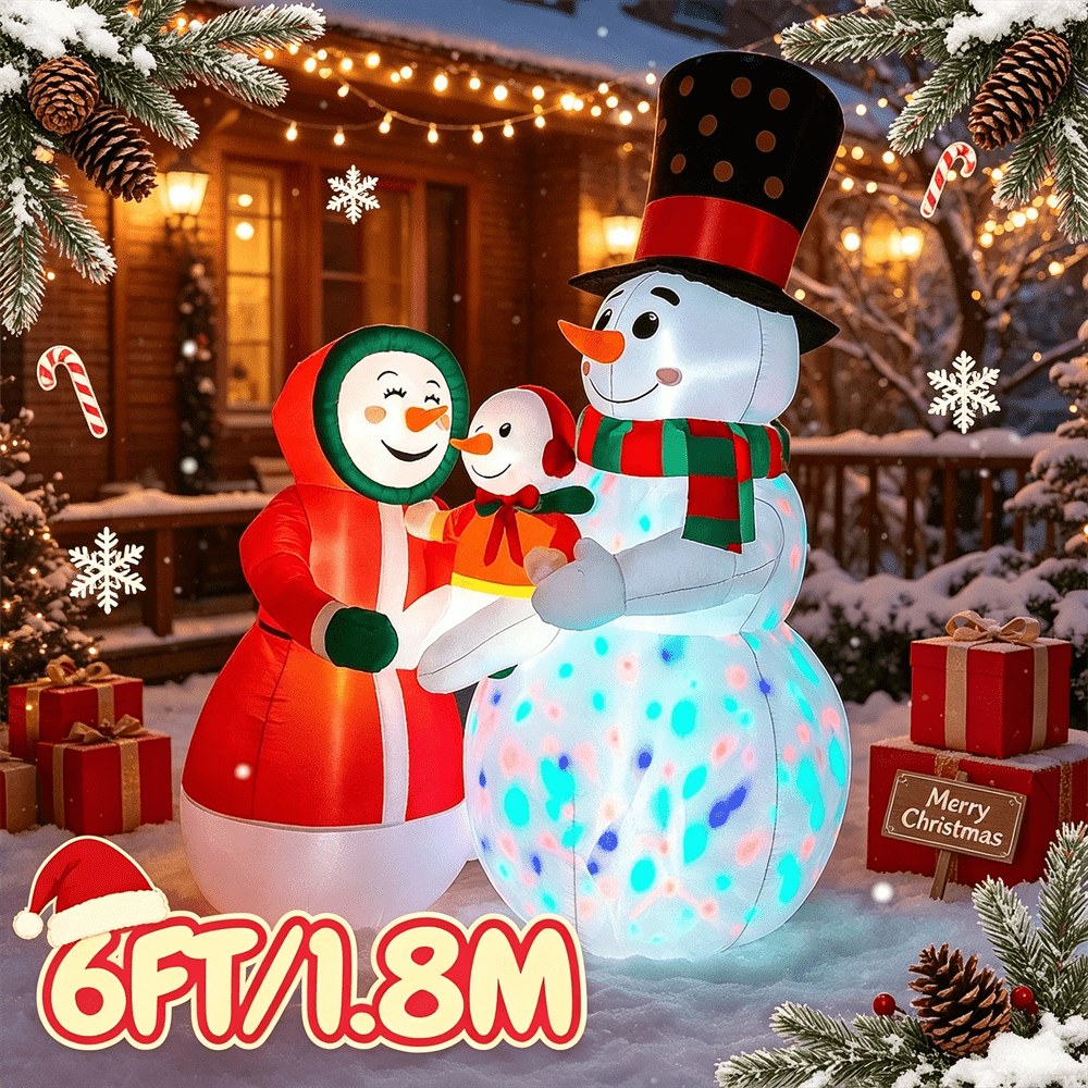 Christmas Inflatable Model Sno - đánh giá và giá Christmas Lights Outdoor
