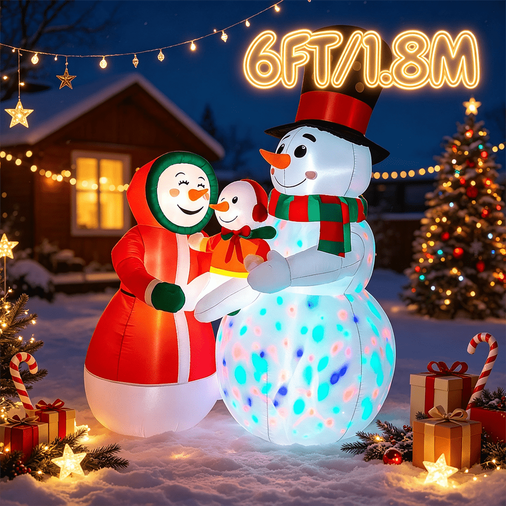 Christmas Inflatable Model Sno - đánh giá và giá Christmas Lights Outdoor
