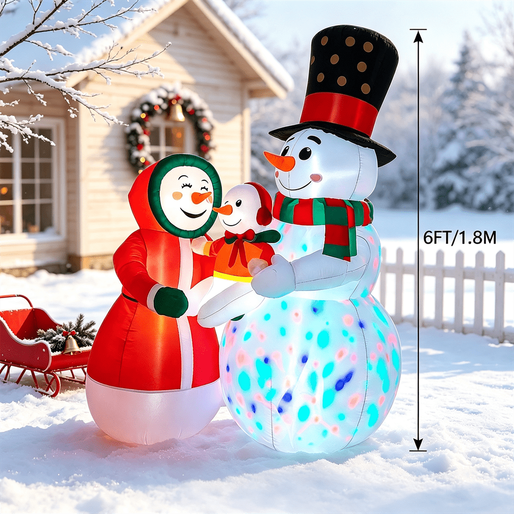 Christmas Inflatable Model Sno - đánh giá và giá Christmas Lights Outdoor