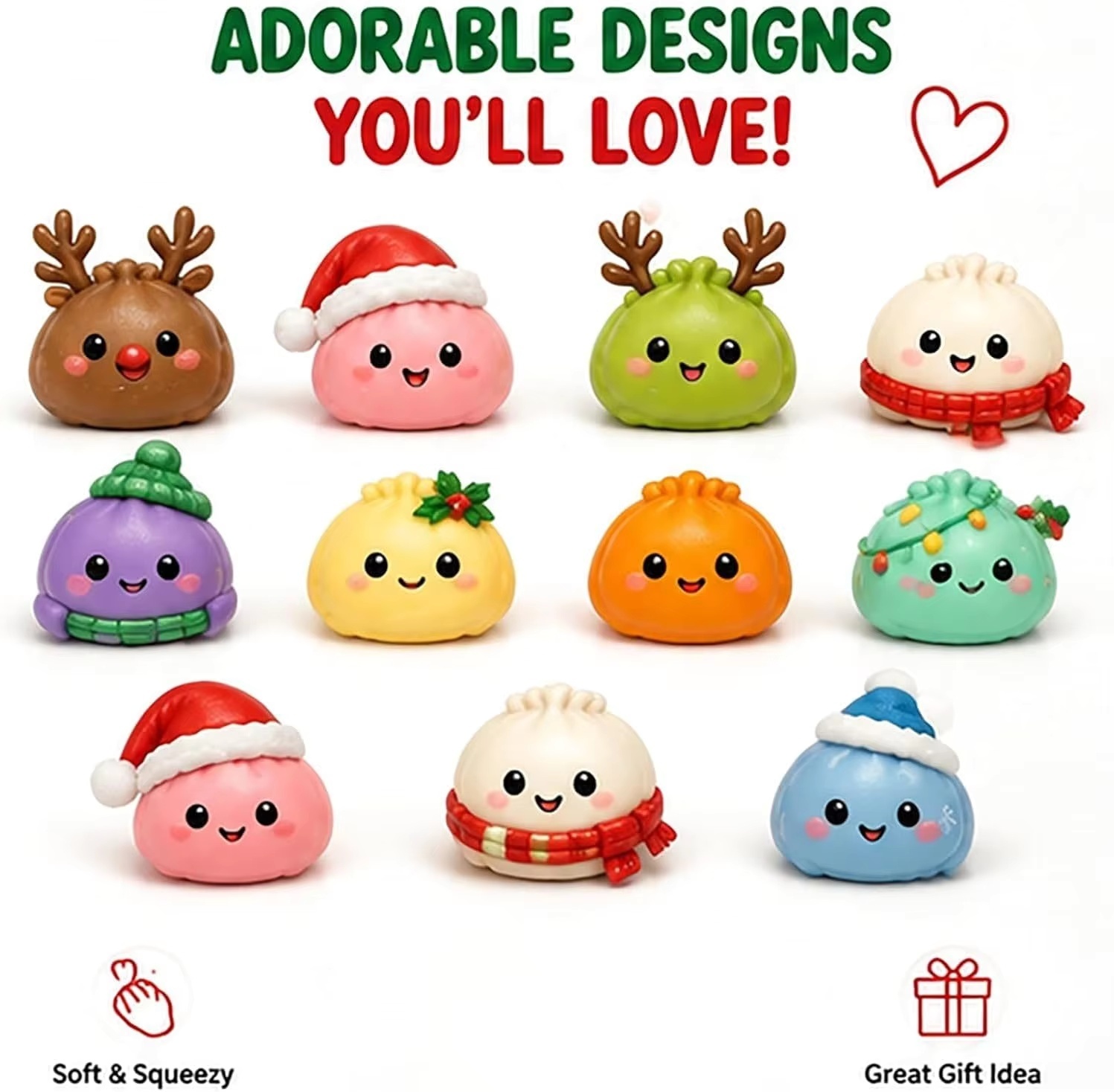 Christmas Squishy Advent Calen - đánh giá và giá Advent Calendar Gift