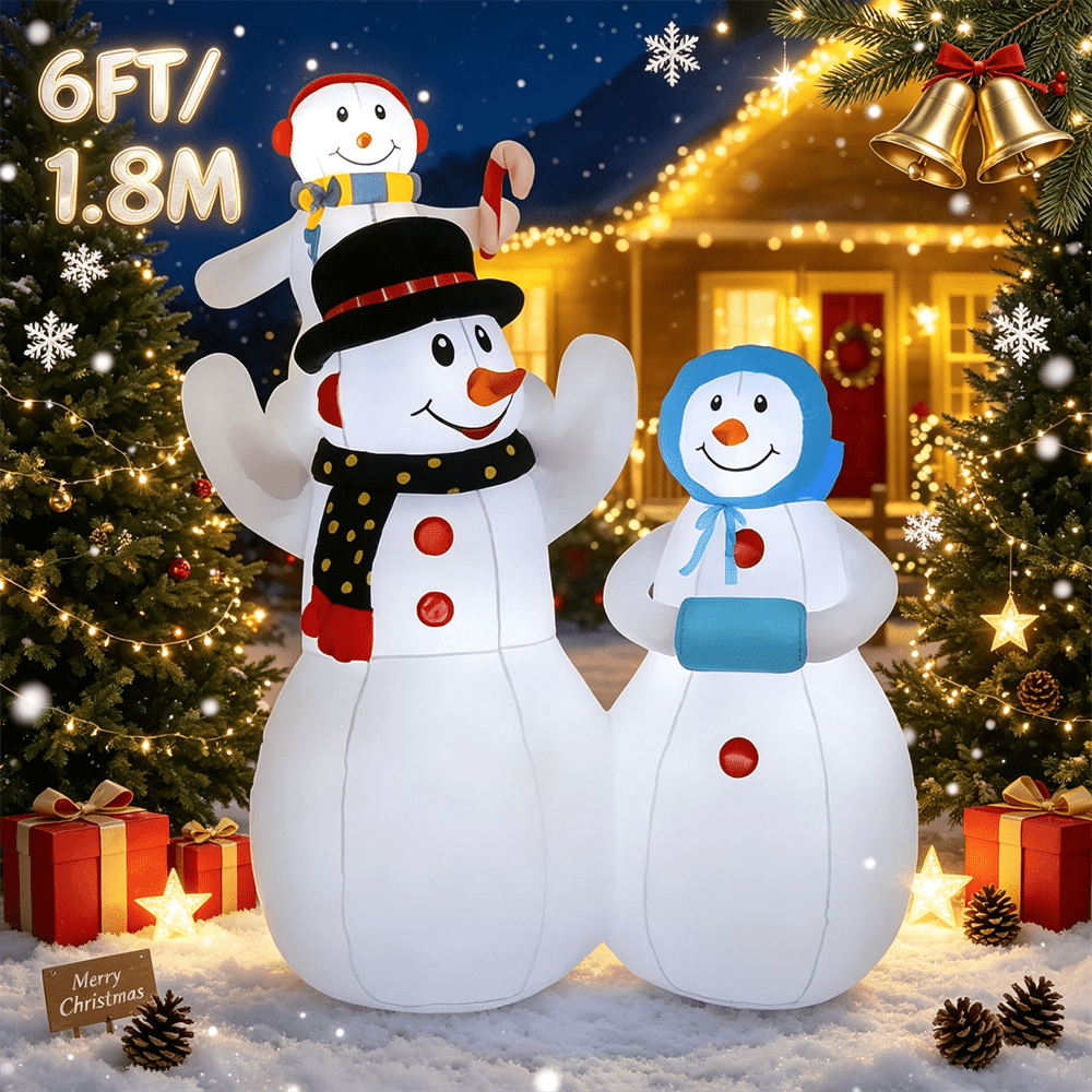 6FT/1.8M Christmas Inflatable  - đánh giá và giá Christmas Lights Outdoor