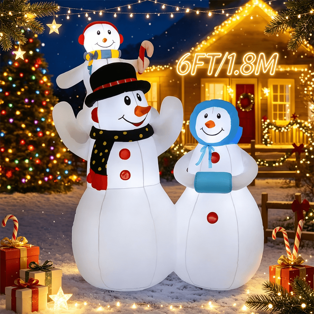 6FT/1.8M Christmas Inflatable  - đánh giá và giá Christmas Lights Outdoor